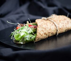 keto vegan flaxseed tortilla