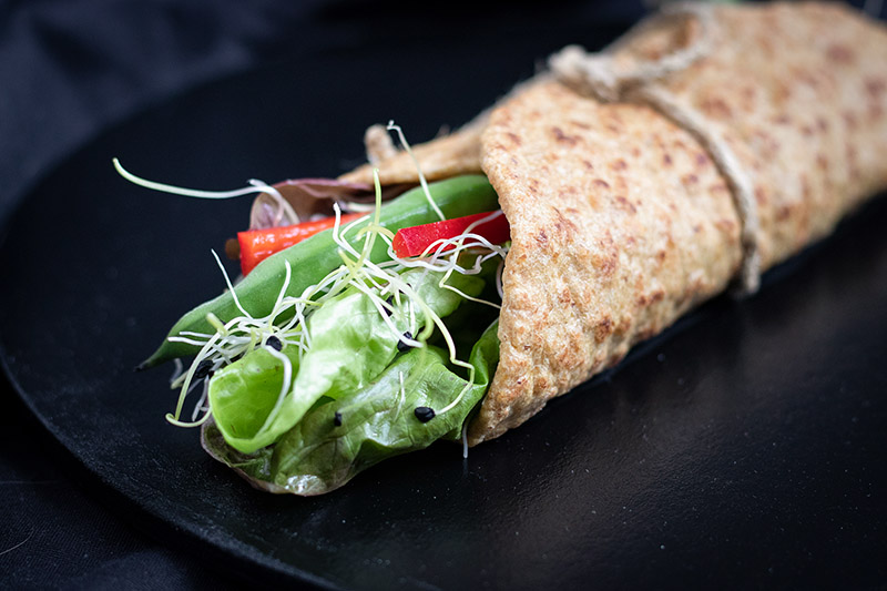 Flaxseed Tortillas (Keto, Vegan, GlutenFree) Sunberry Jam