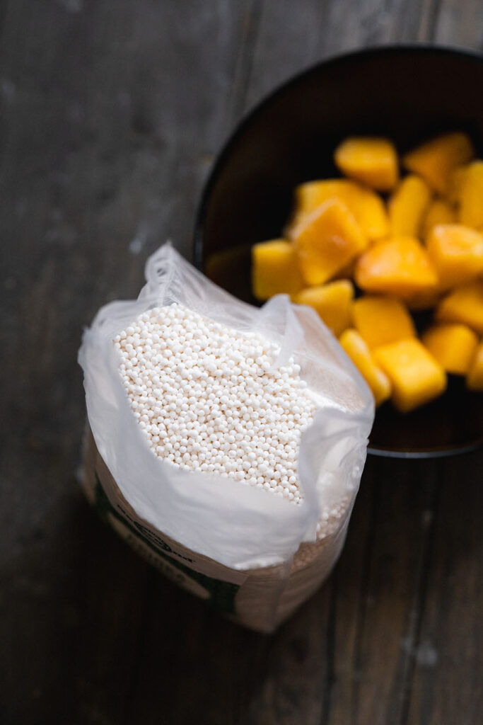 small tapioca pearls