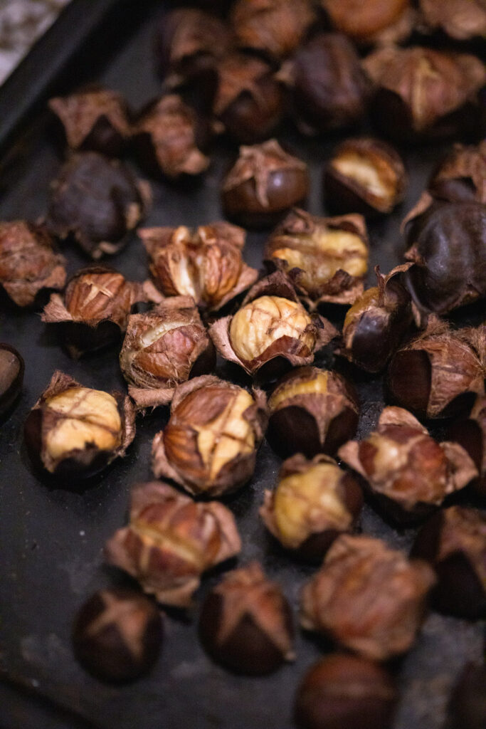 roasted chestnuts