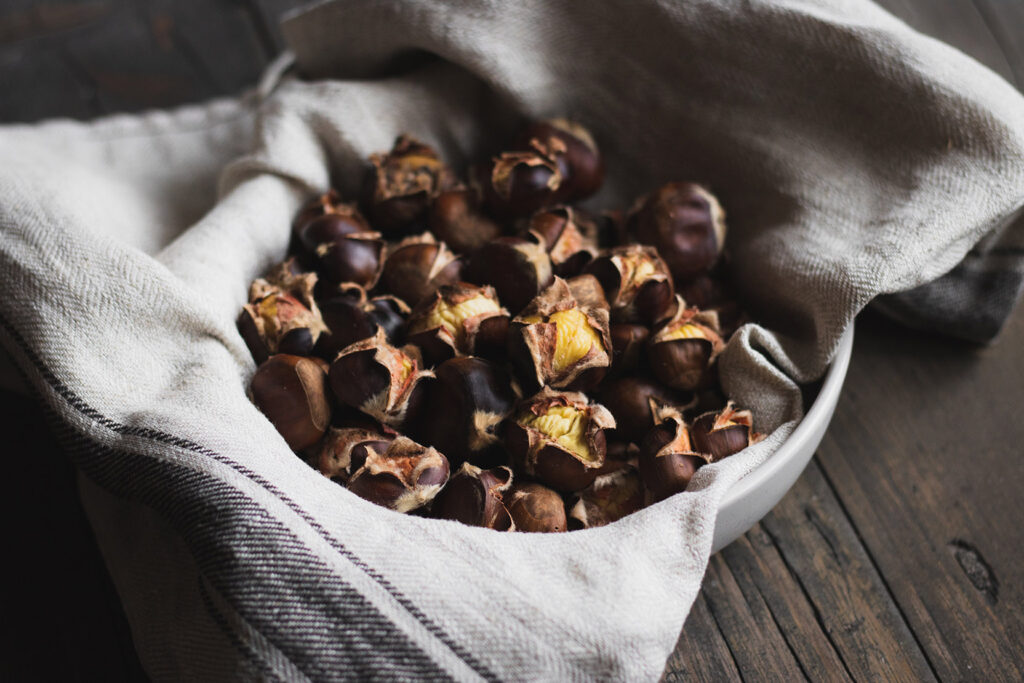 roasted chestnuts