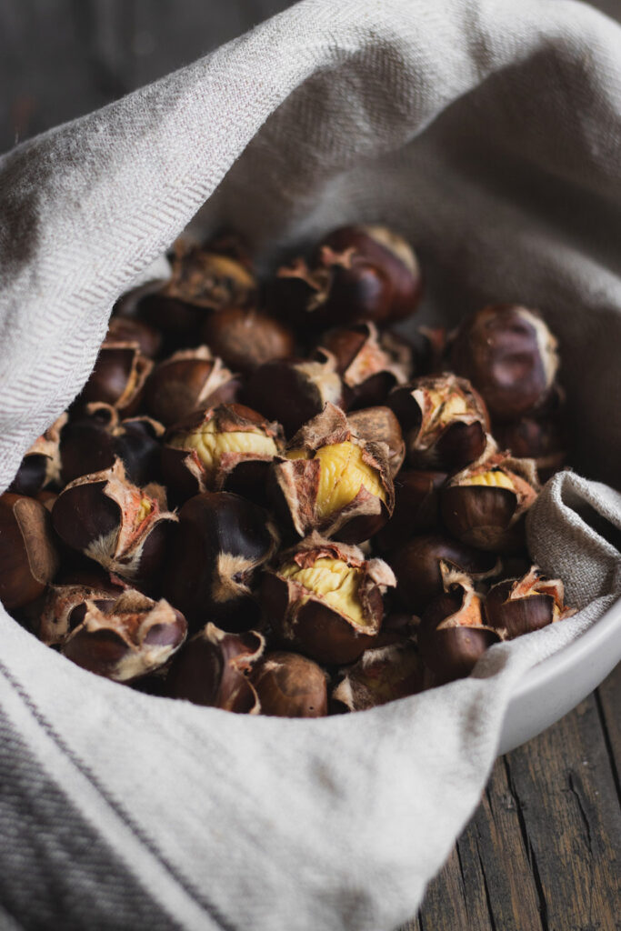 oven roasted chestnuts