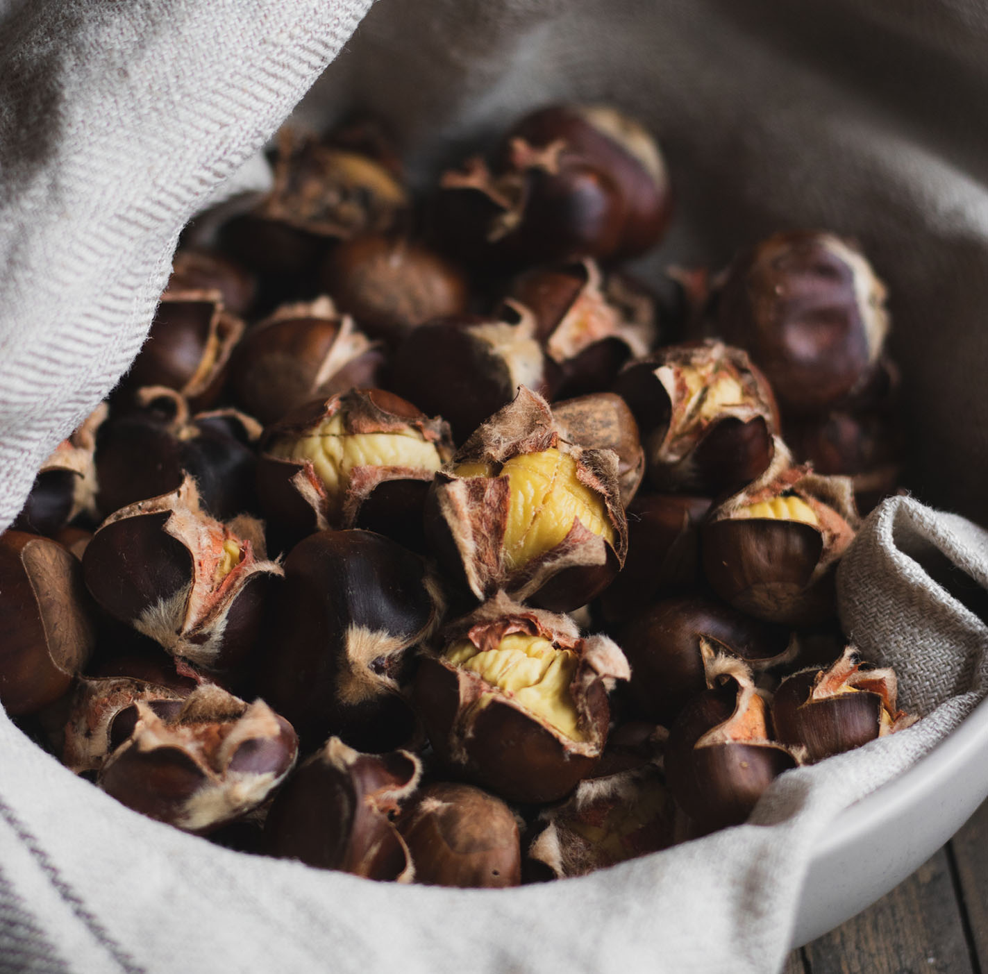 oven roasted chestnuts
